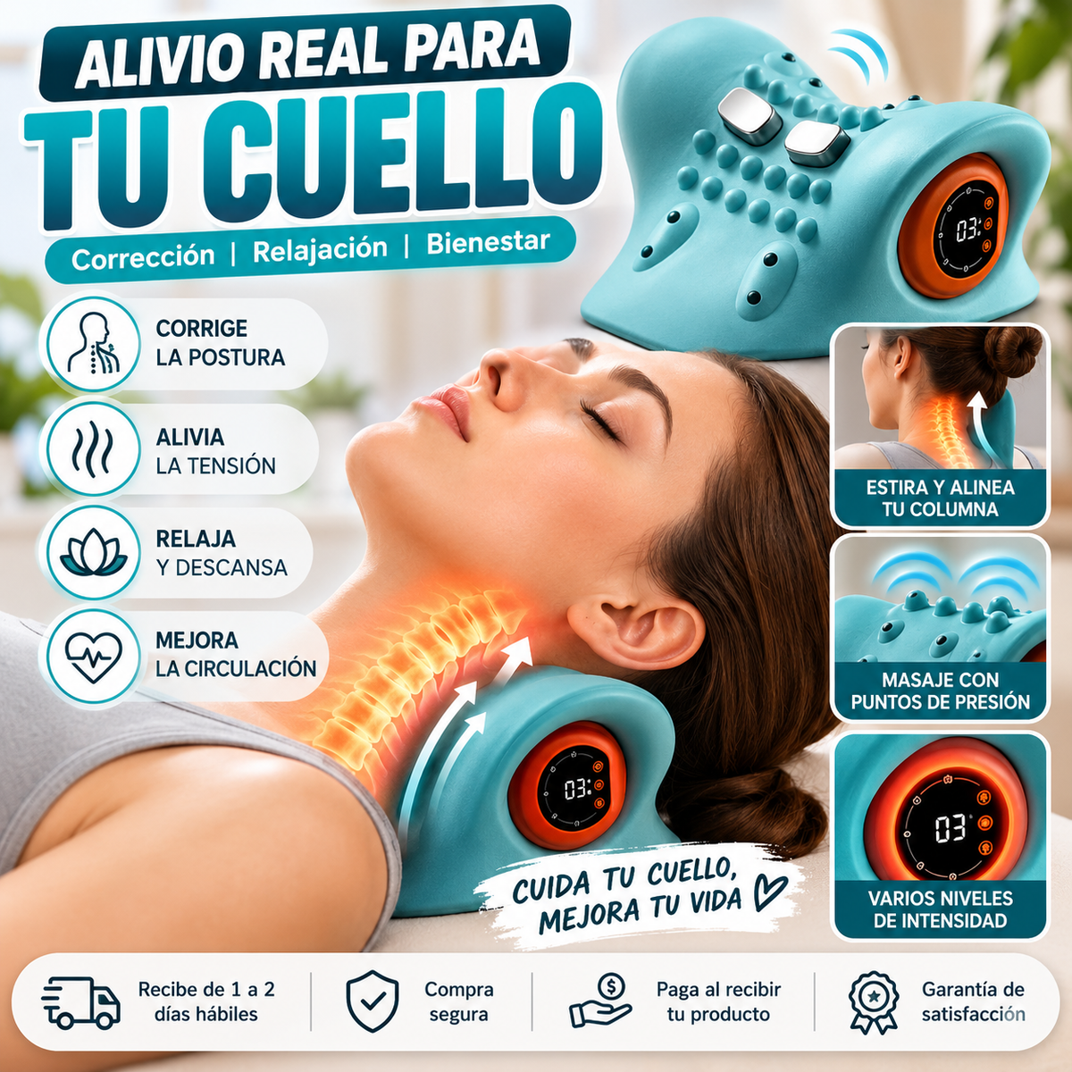 X - FLP - MASAJEADOR CUELLO PROFESIONAL