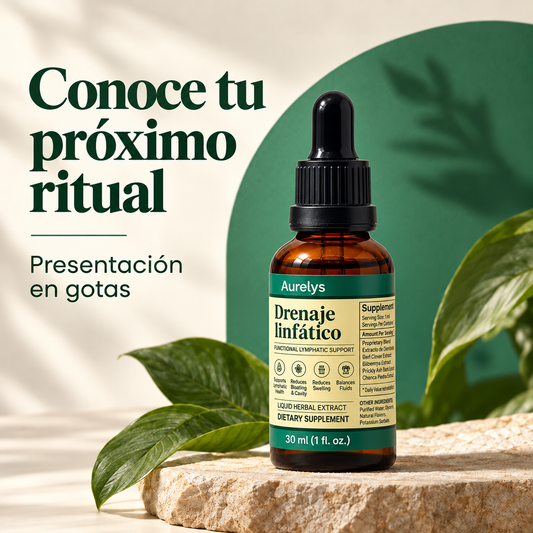 Linfatica Gotas de bienestar- Apoyo para reducir la hinchazón