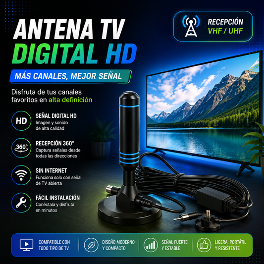 ANTENA TV DIGITAL HD